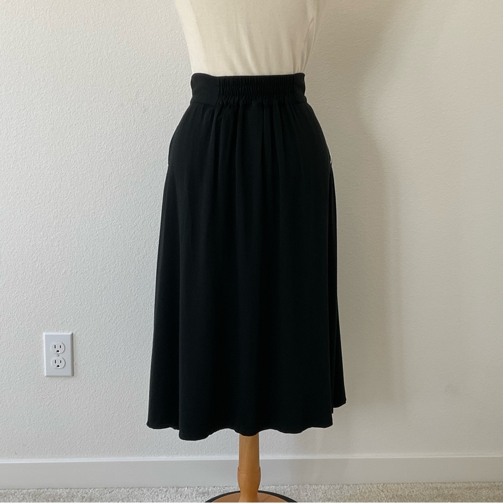 ModCloth Intelligent Involvement Button Front Skirt S - Picture 6 of 14